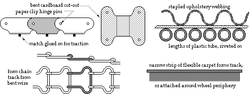 caterpillar track build